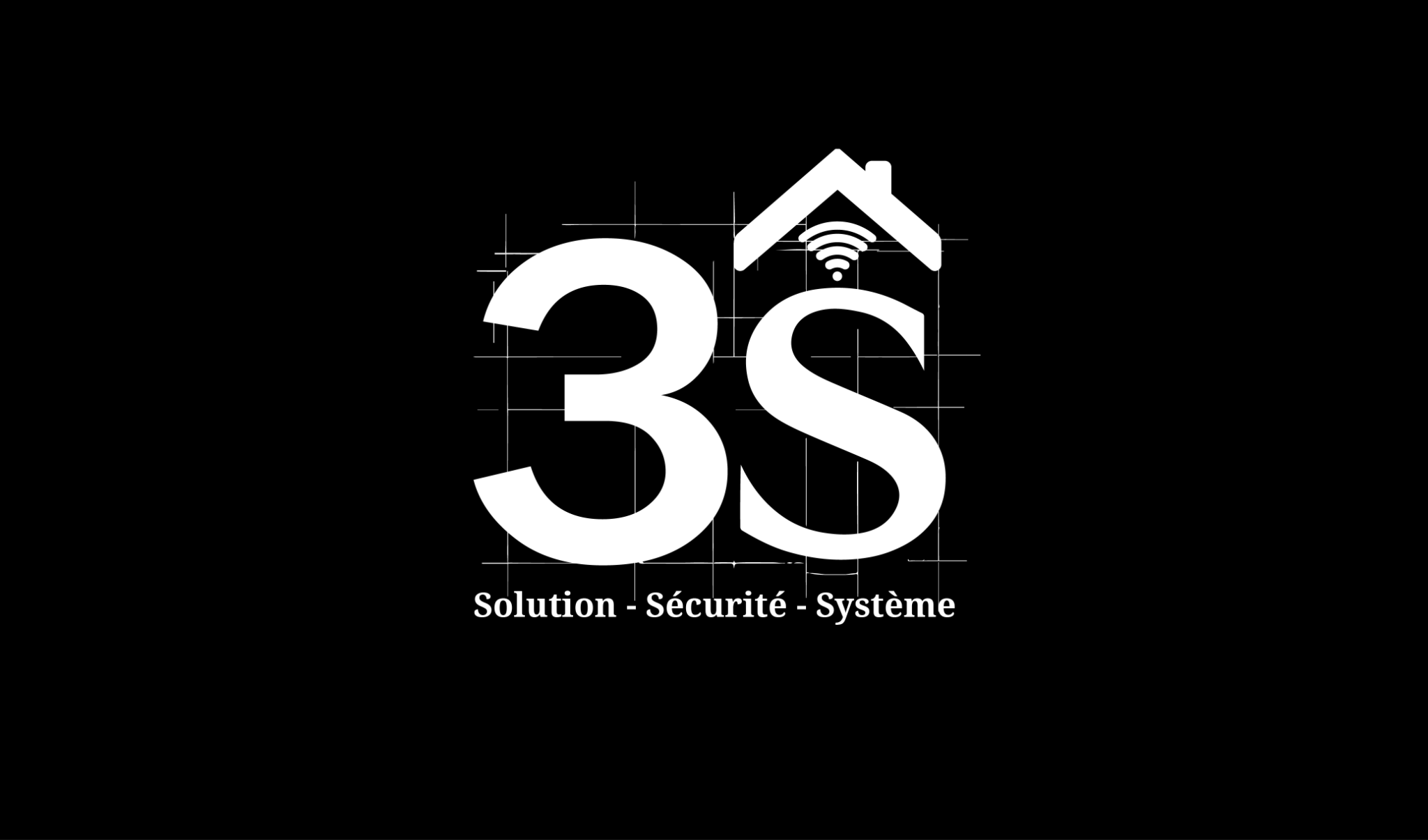 Logo 3S blanc